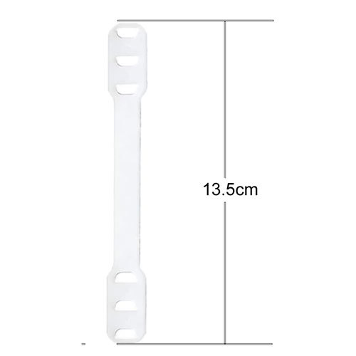 Face Mask Strap Extender (Ear Saver) Clear 13.5cm Long