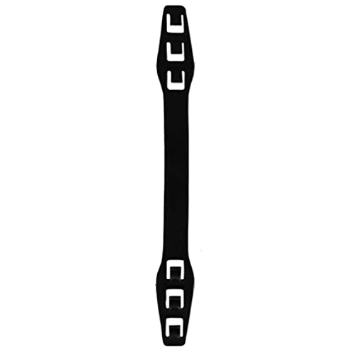 Face Mask Strap Extender (Ear Saver) Black 16cm 3 Hook Positions