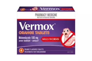 Vermox Orange Chewable Tablets 4 s [PM]