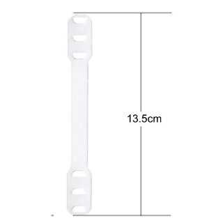 Face Mask Strap Extender (Ear Saver) Clear 13.5cm Long