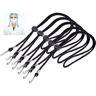 Face Mask Lanyard - Black